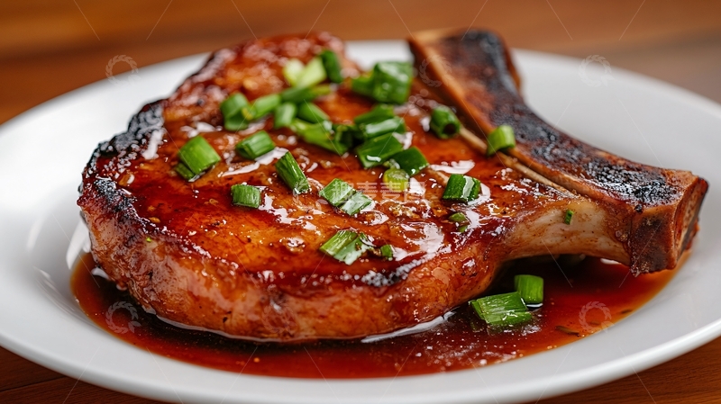 高清大图下载【趣麦麦图】炭烤大排1