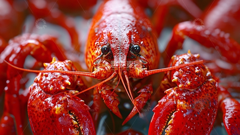 高清大图下载【趣麦麦图】唯美小龙虾1