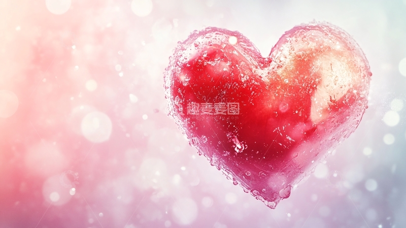 高清大图下载【趣麦麦图】梦幻爱心