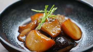 烧汁鲍菇