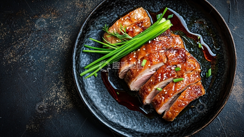 高清大图下载【趣麦麦图】烤鸭高清大图1