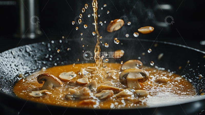 高清大图下载【趣麦麦图】鲍汁熬制