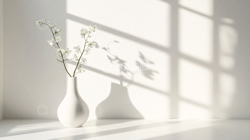 高清大图下载【趣麦麦图】灯光下的花瓶3