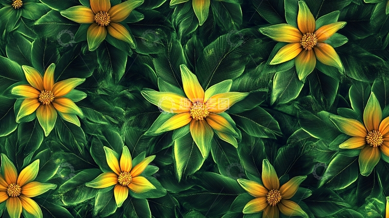 高清大图下载【趣麦麦图】立体花壁纸8