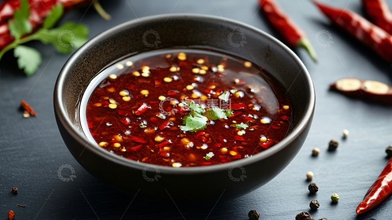 高清大图下载【趣麦麦图】麻辣酱汁