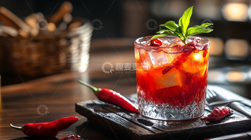 高清大图下载【趣麦麦图】西餐鸡尾酒
