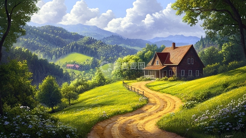 高清大图下载【趣麦麦图】宽屏风景画44