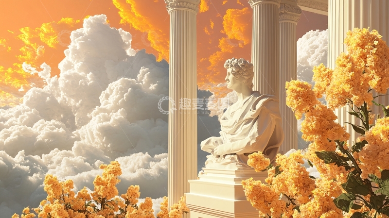 高清大图下载【趣麦麦图】希腊神殿风格