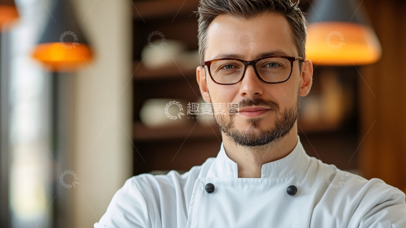 高清大图下载【趣麦麦图】米其林厨师1