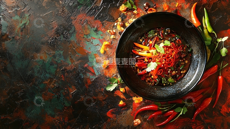 高清大图下载【趣麦麦图】麻辣创意1