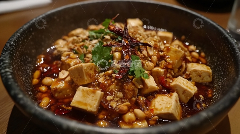 高清大图下载【趣麦麦图】川府麻婆豆腐
