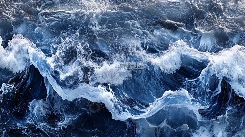 高清大图下载【趣麦麦图】海洋流体画1