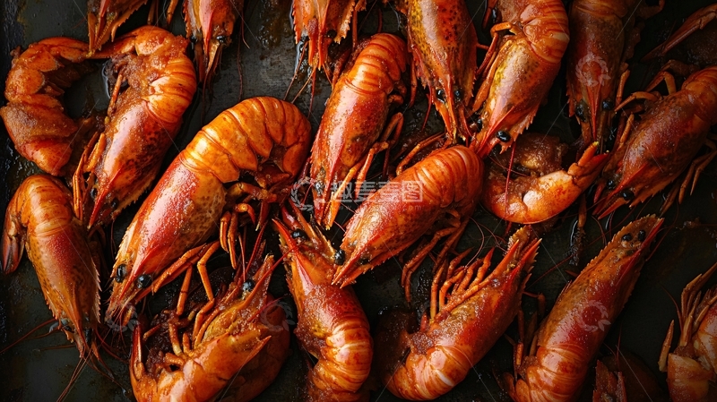 高清大图下载【趣麦麦图】卤味虾姑