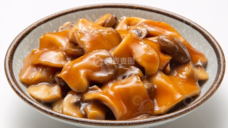 高清大图下载【趣麦麦图】卤汁双菇