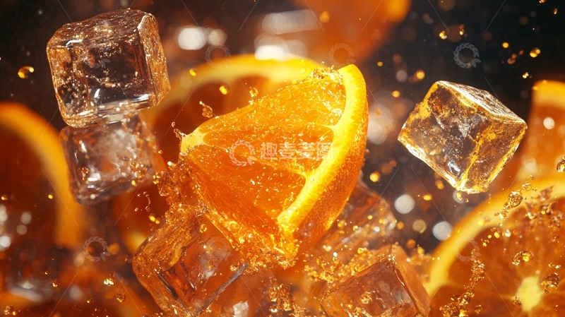 高清大图下载【趣麦麦图】橙汁鸡尾酒