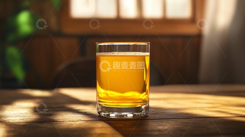 高清大图下载【趣麦麦图】玻璃杯光影1