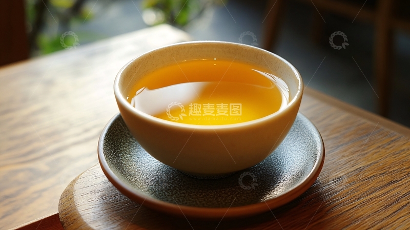高清大图下载【趣麦麦图】茶汤金黄