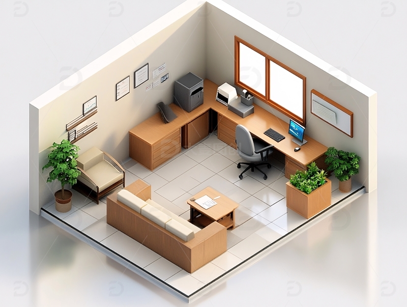 高清大图下载【趣麦麦图】接待室素材