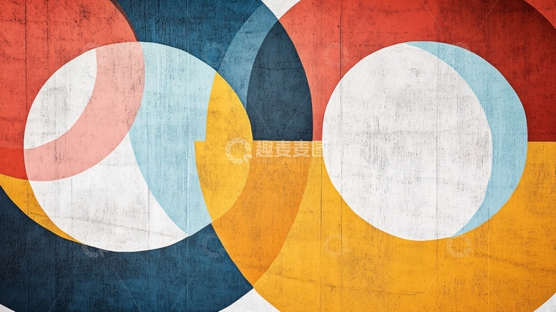 高清大图下载【趣麦麦图】圆圈圆饼墙纸5