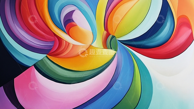 高清大图下载【趣麦麦图】高清大图色彩抽象