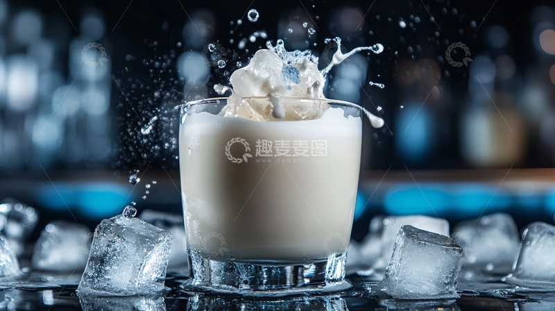 高清大图下载【趣麦麦图】酷帅吧台背景