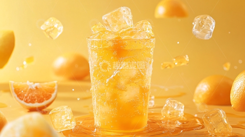 高清大图下载【趣麦麦图】饮品场景图1