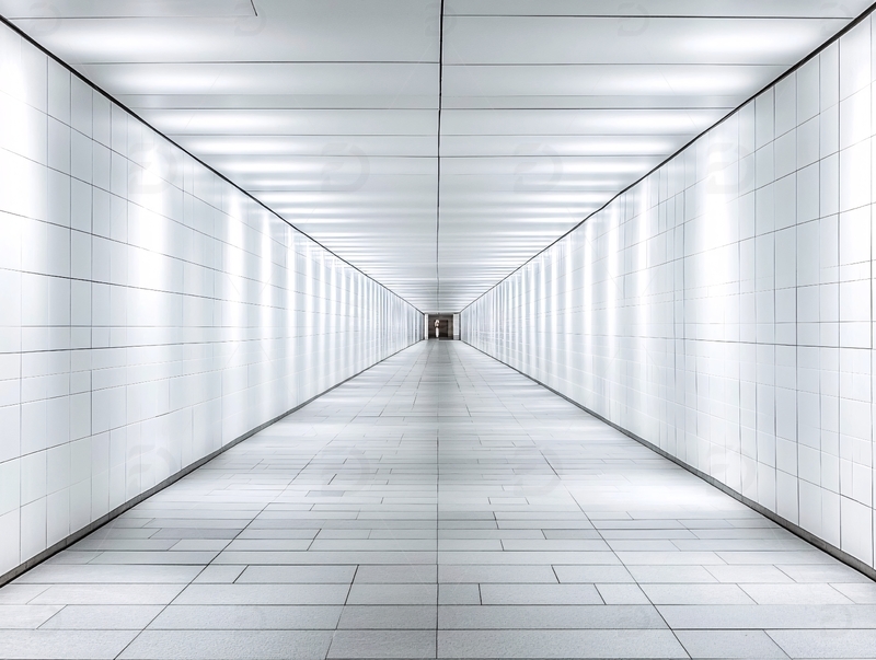 高清大图下载【趣麦麦图】大型通道走廊背景