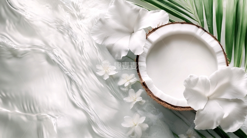 高清大图下载【趣麦麦图】热带风情背景