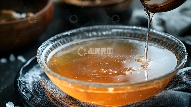 高清大图下载【趣麦麦图】秋梨膏特写