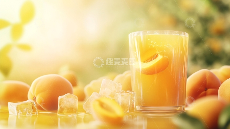 高清大图下载【趣麦麦图】果汁场景图2