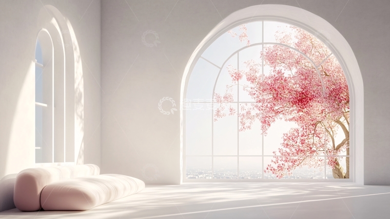 高清大图下载【趣麦麦图】浪漫温馨粉色主题场景6