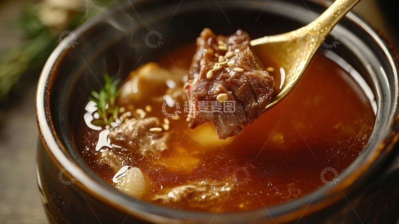 高清大图下载【趣麦麦图】罐罐牛肉西餐