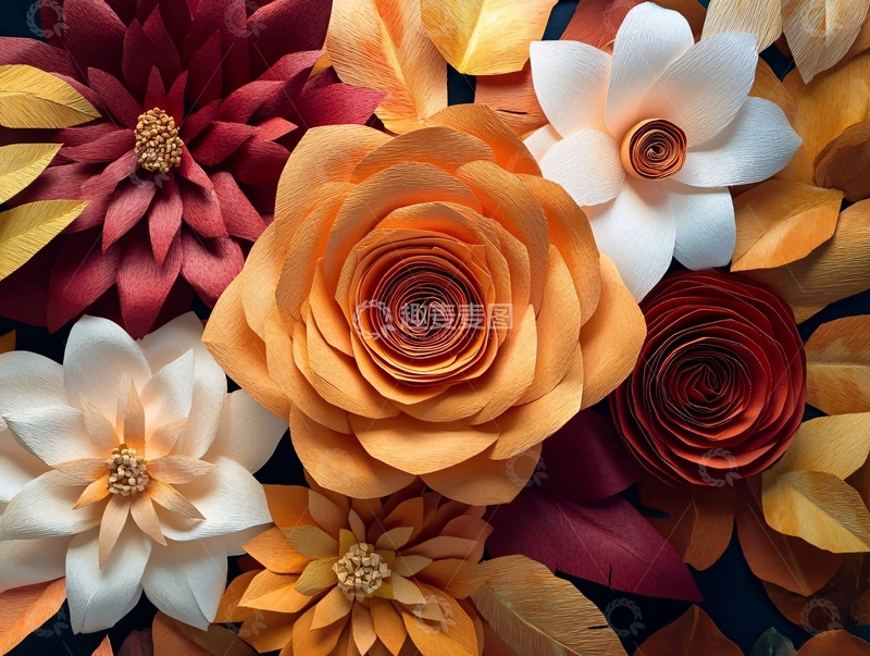 高清大图下载【趣麦麦图】立体花壁纸12