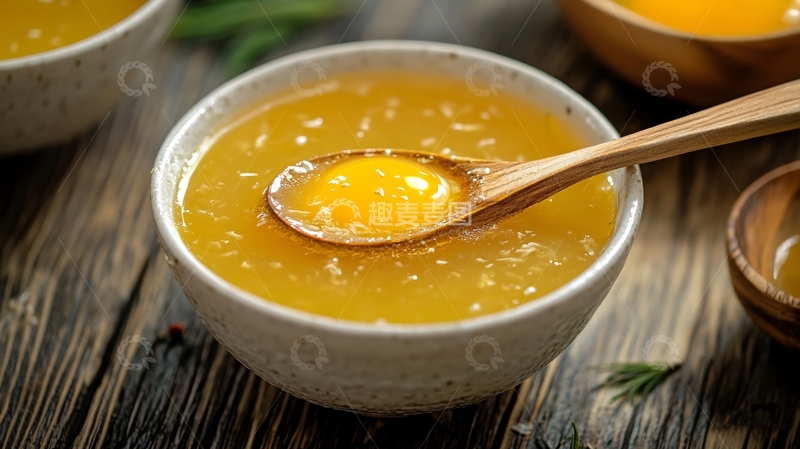 高清大图下载【趣麦麦图】黄鳝蛋花汤