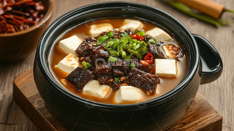 高清大图下载【趣麦麦图】鳝鱼豆腐