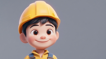 卡通开心工匠头像12