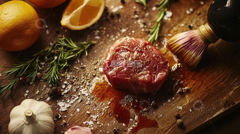 高清大图下载【趣麦麦图】牛排氛围图