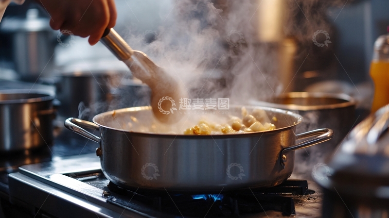 高清大图下载【趣麦麦图】汤品烹饪1