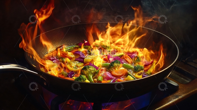 高清大图下载【趣麦麦图】炒菜高清图2