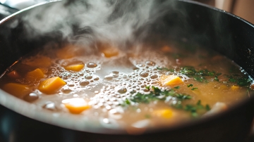 意式蔬菜汤烹饪1