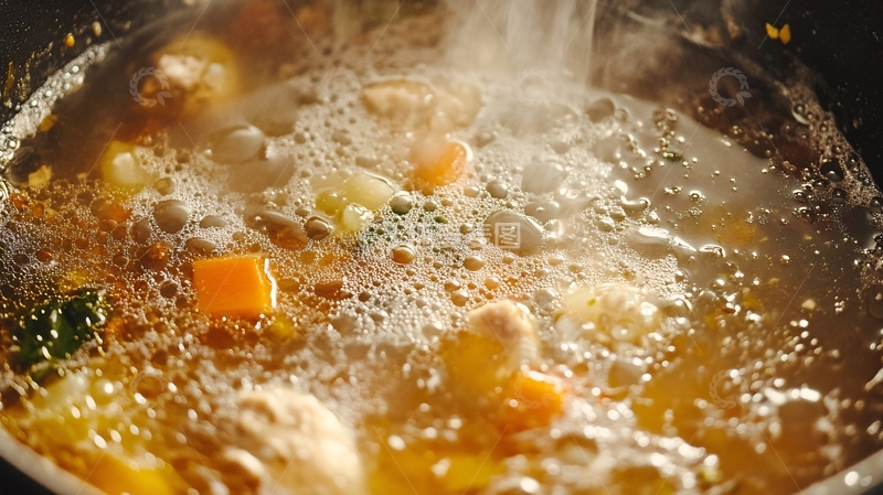 高清大图下载【趣麦麦图】炖制高汤
