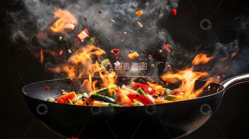 高清大图下载【趣麦麦图】-炒菜高清图1