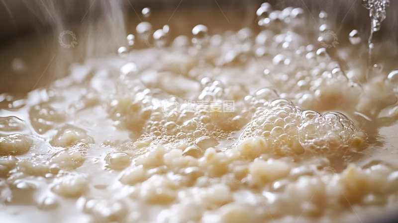 高清大图下载【趣麦麦图】熬粥泡泡