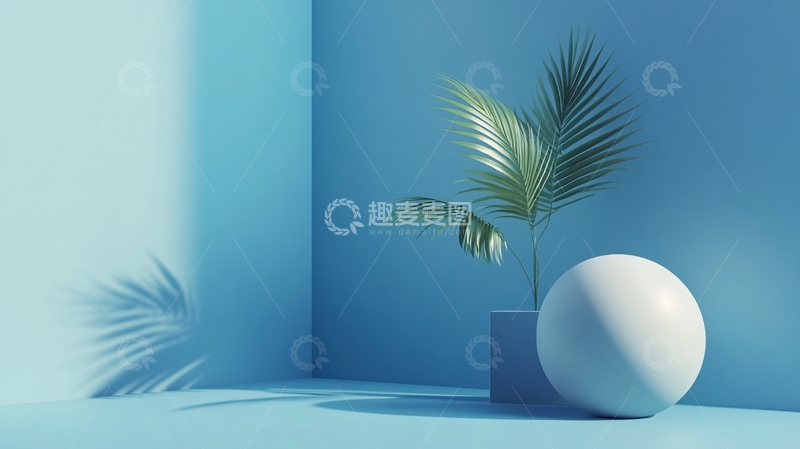 高清大图下载【趣麦麦图】极简场景图1