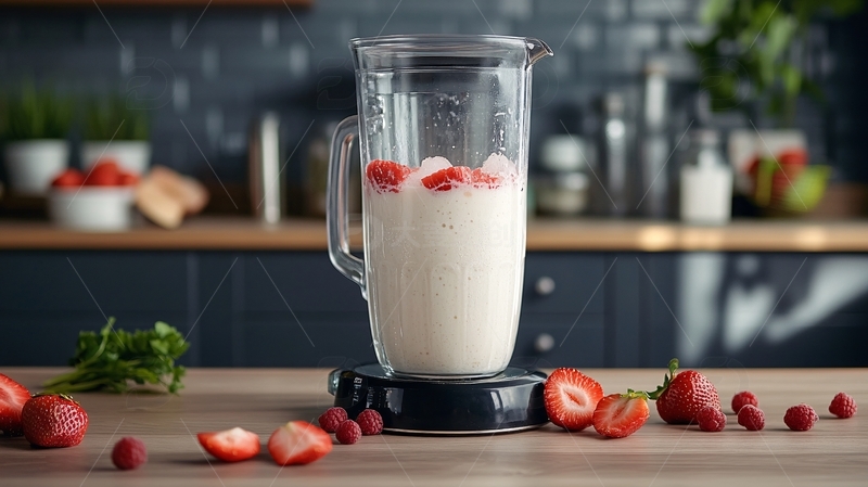 高清大图下载【趣麦麦图】天猫奶昔伴侣