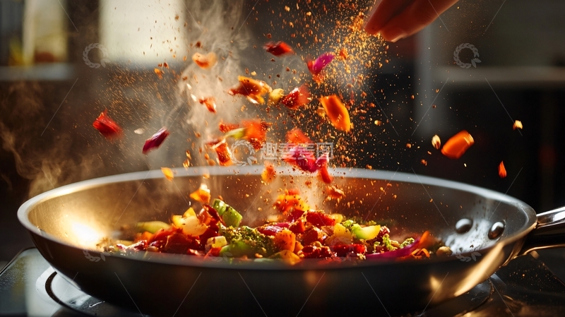 高清大图下载【趣麦麦图】炒菜高清图3