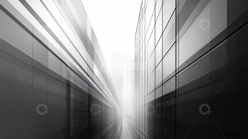 高清大图下载【趣麦麦图】抽象建筑风光