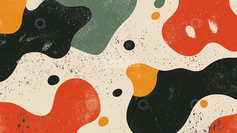 高清大图下载【趣麦麦图】高端抽象北欧肌理装饰