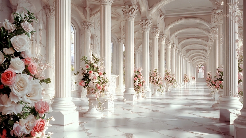高清大图下载【趣麦麦图】欧式罗马宫廷婚礼1