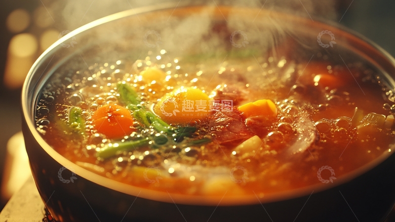 高清大图下载【趣麦麦图】冬日暖锅